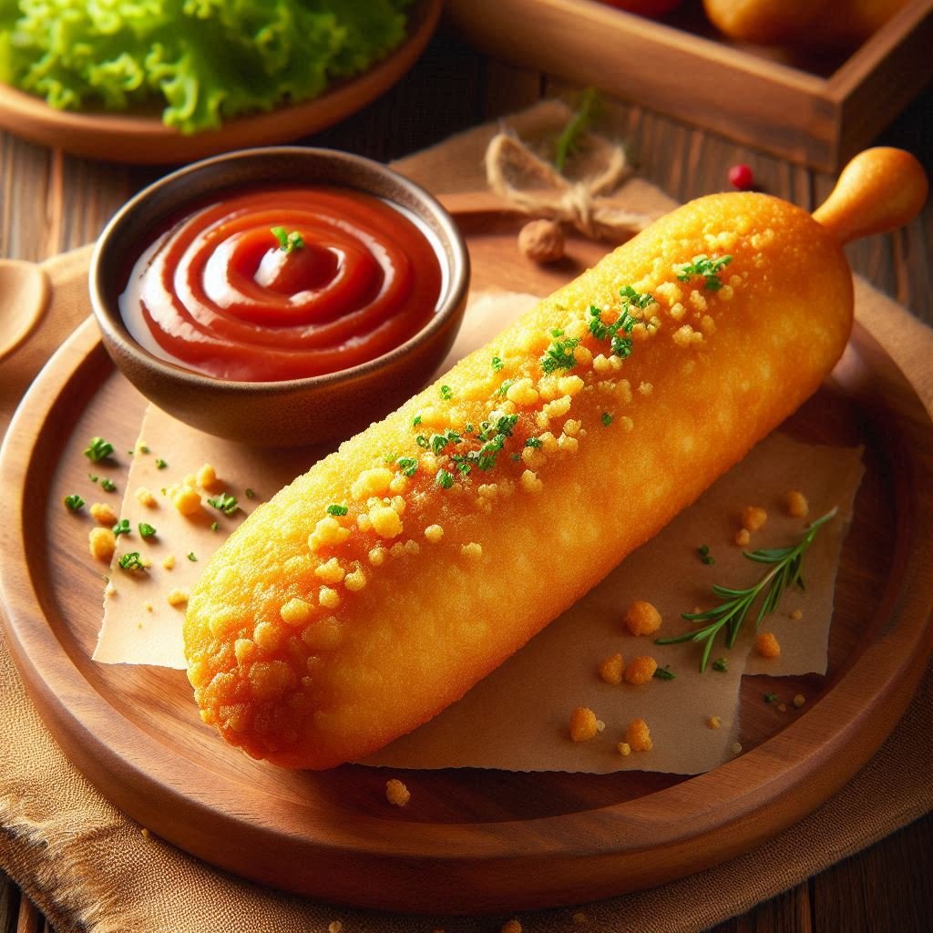 كورن دوغ دجاج